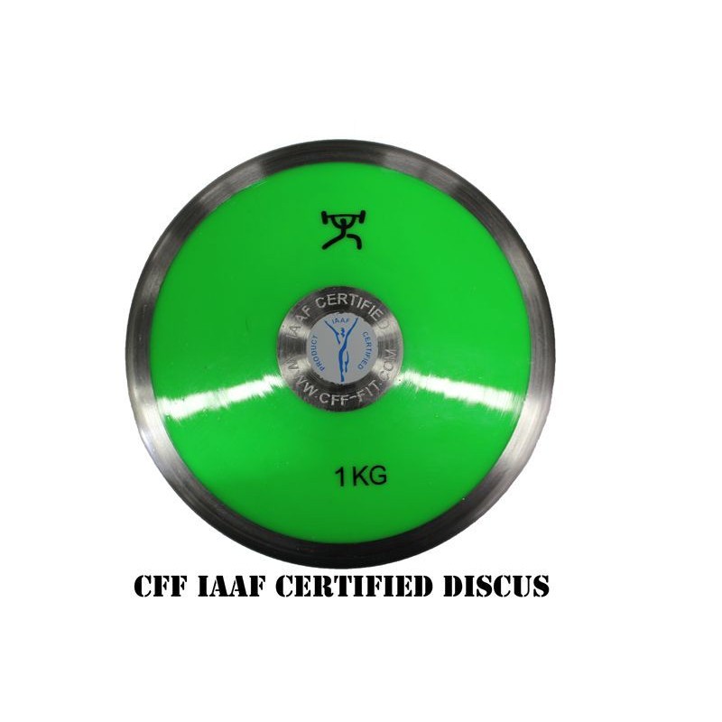 CFF Women's 1 kg Discus IAAF Certified Comeptition Discus