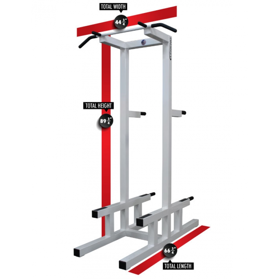 Legend Fitness Dip/Chin/PushUp Station 3128