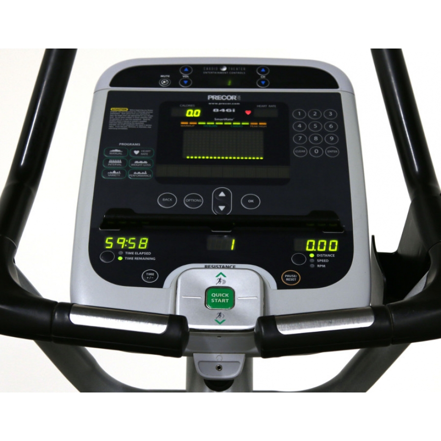 precor upright exercise bike