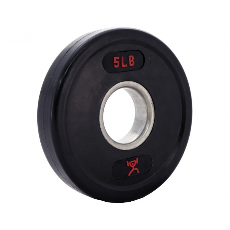 CFF 4 Grip Rubber Coated Olympic Weight Plates