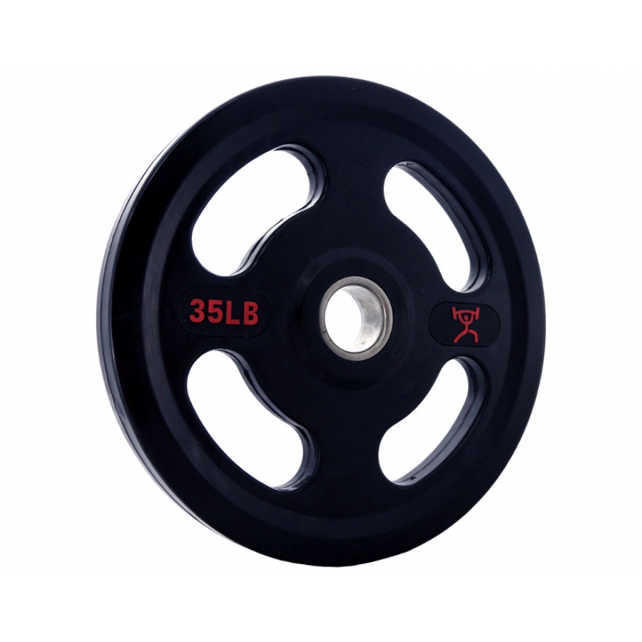 CFF 4 Grip Rubber Coated Olympic Weight Plates