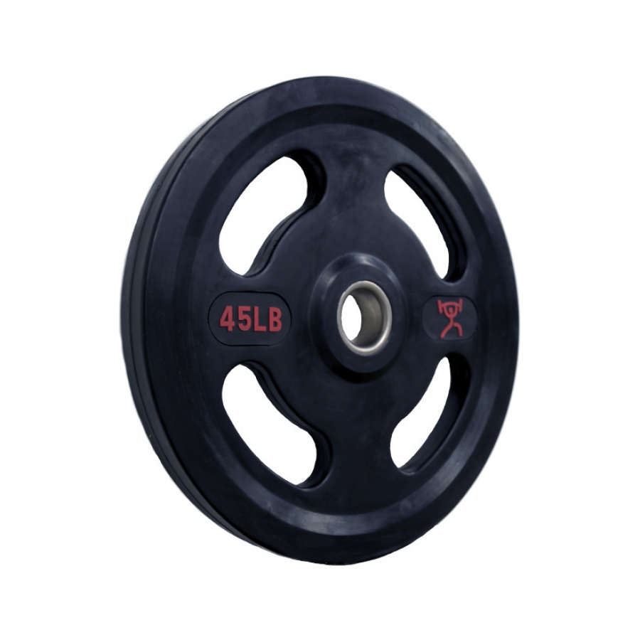 CFF 4 Grip Rubber Coated Olympic Weight Plates