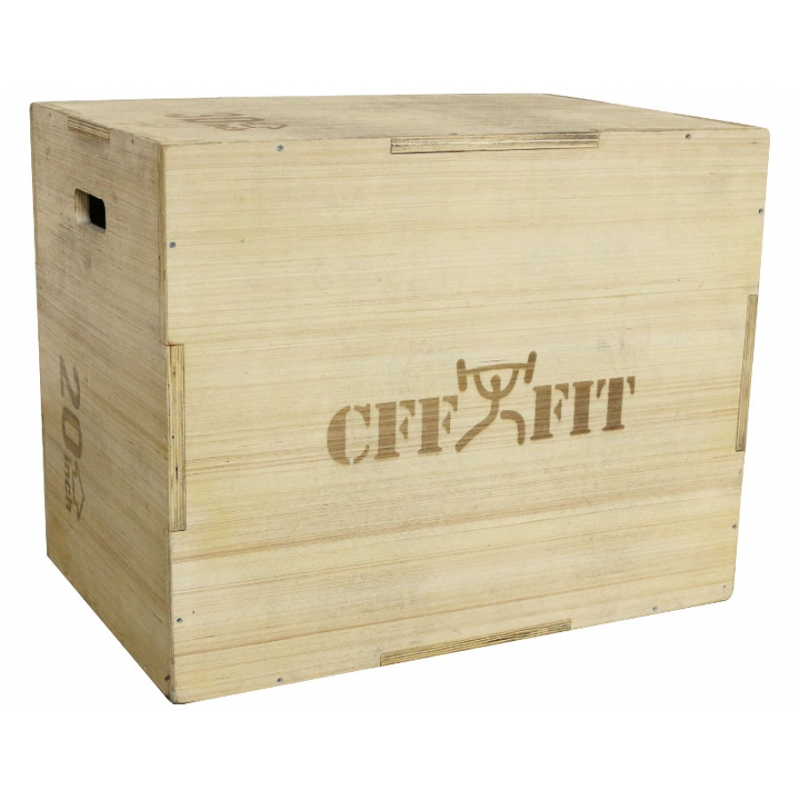 CFF 3-IN-1 Wood Plyo Box - 20"/24"/30"