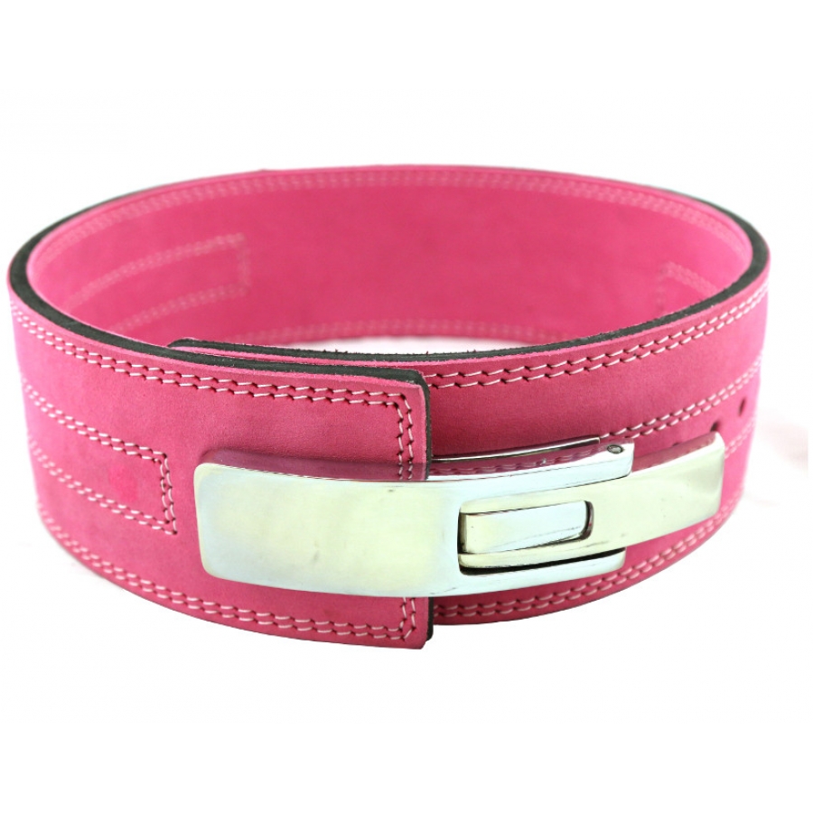 CFF 8MM Pink Pro Lever Weightlifting Belt