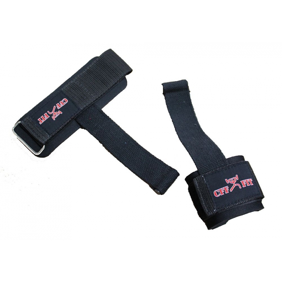 CFF Quick Grip Lifting Straps w/ Padded Wrists