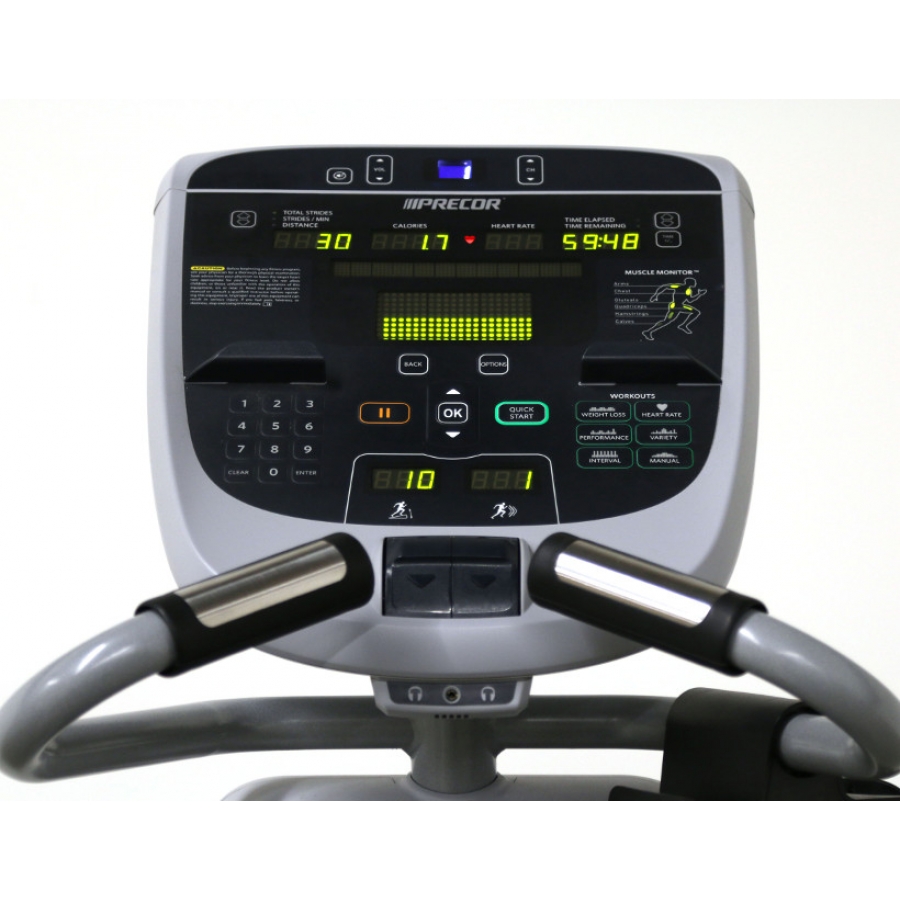 Precor EFX 835 Elliptical Fitness Crosstrainer w/ P30