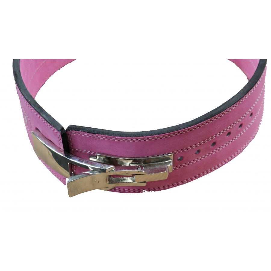 CFF 8MM Pink Pro Lever Weightlifting Belt