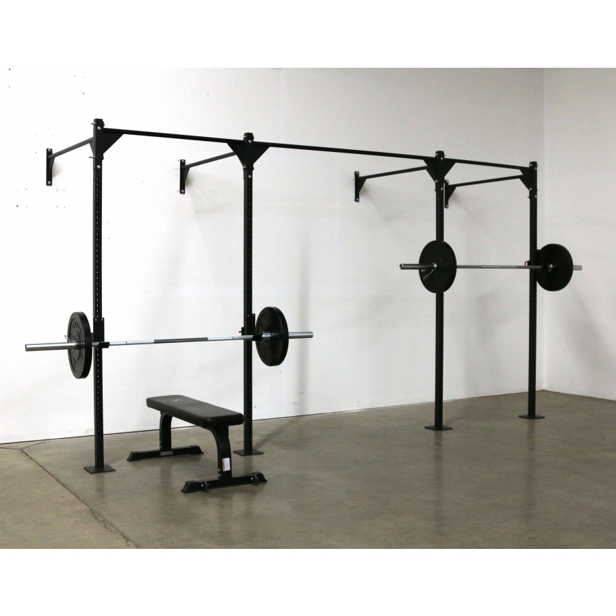 CFF Wall Mounted Pull Up Rig 2" x 2" WOD Series