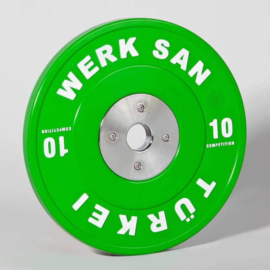 Werksan IWF Certified Competition Bumper Plates