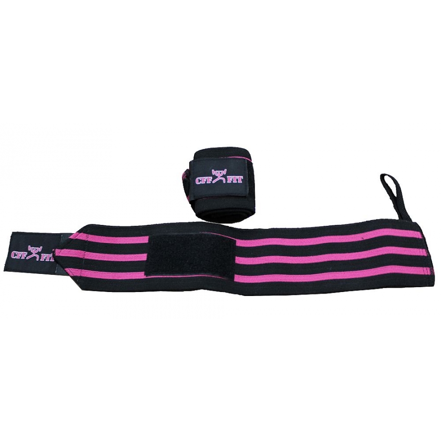 CFF Women's Pink Elite Wrist Wraps